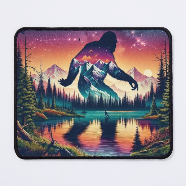 Item preview, Mystical giant Over Mountain Lake designed and sold by islandboy86.