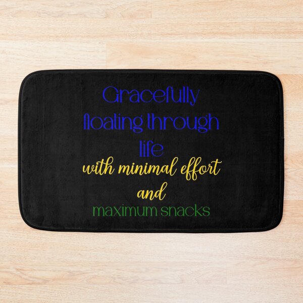 Item preview, Gracefully floating through life with minimal effort and maximum snacks designed and sold by Jason123za.