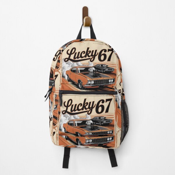 Item preview, Lucky 67 Muscle Car Race Vintage Burnout Drift Design designed and sold by SplashTastic.