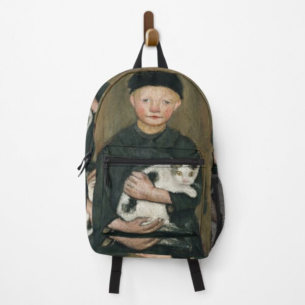 Item preview, Boy with cat designed and sold by SharonTheFirst.