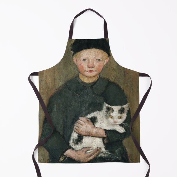Item preview, Boy with cat designed and sold by SharonTheFirst.