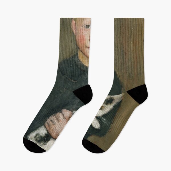 Item preview, Boy with cat designed and sold by SharonTheFirst.