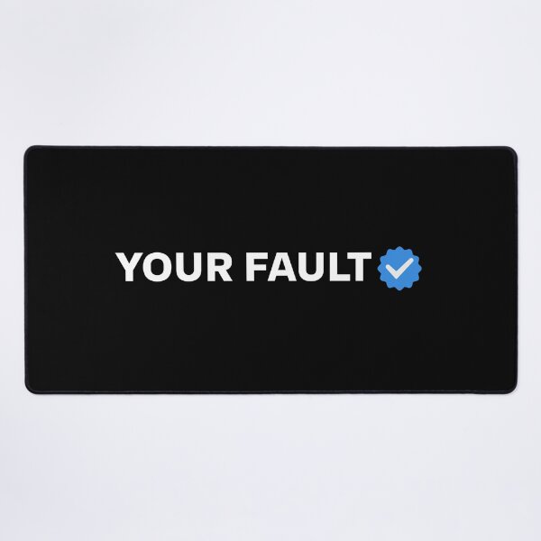 Item preview, Blame Check – Sarcastic Verified Social Attitude Design designed and sold by Taans-Creation.