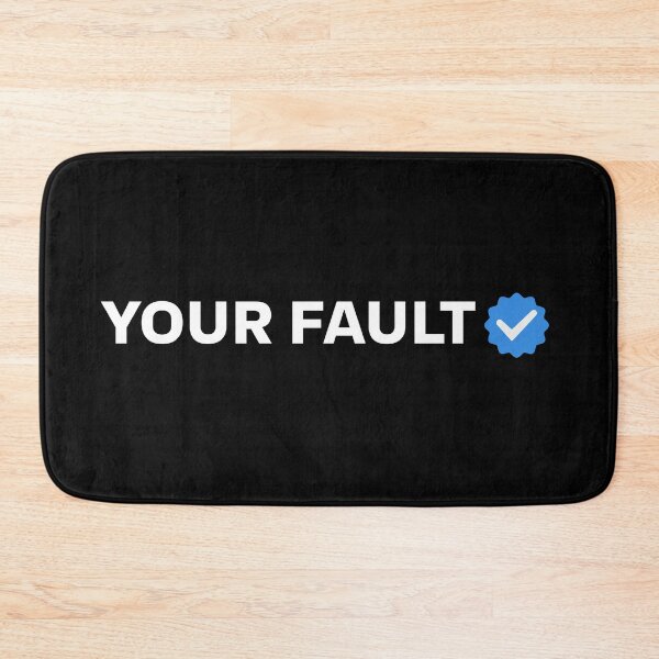 Item preview, Blame Check – Sarcastic Verified Social Attitude Design designed and sold by Taans-Creation.