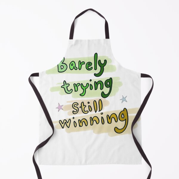 Item preview, Barely trying still winning designed and sold by Yooashop.