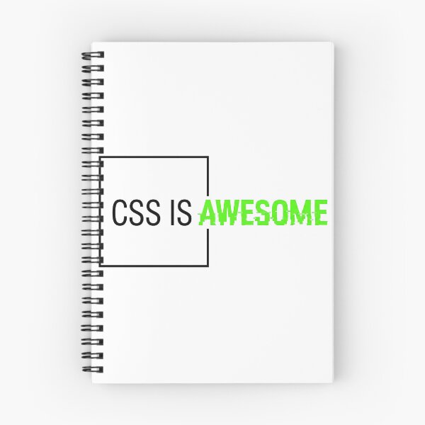 Item preview, CSS IS AWESOME designed and sold by Strip to Stick.