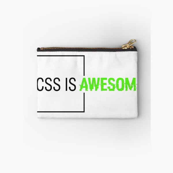 Aperçu de l'œuvre CSS EST IMPRESSIONNANT créée et vendue par Strip to Stick.