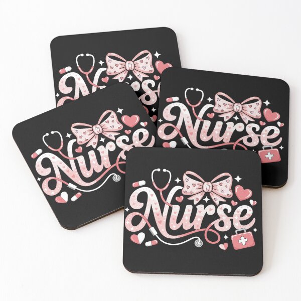 Item preview, Nurse Valentines Day Cute Coquette Stethoscope Nursing Women designed and sold by KonopikaaArt.
