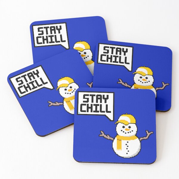 Item preview, Stay Chill Snowman designed and sold by chowlet.