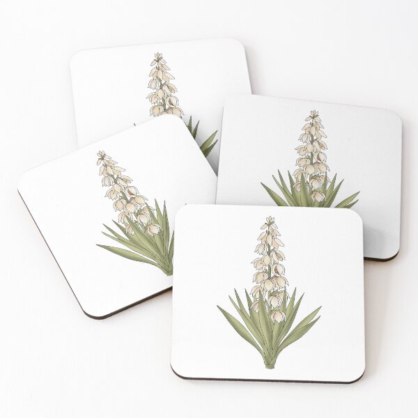 Item preview, White Yucca Flower designed and sold by FloriahStudio.