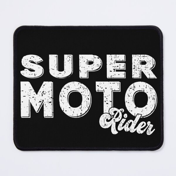 Item preview, SUPER MOTO RIDER motorcycle lover dirt bike with slick tyres motorcycle lover motorsports motorsport fan designed and sold by Jt41.