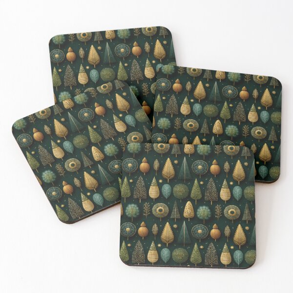 Item preview, Elegant Forest Tree Seamless Pattern iPhone Case designed and sold by chomdesign.
