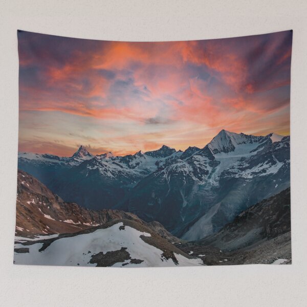 Item preview, Sunset at Nadelgrat, Randa, Switzerland designed and sold by Mauswohn.