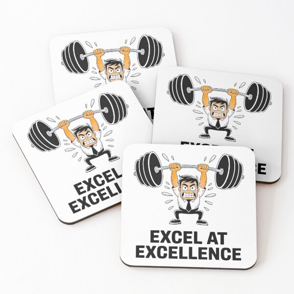 Item preview, Excel Strength Funny Office Workout Humor Design designed and sold by Amanda's Factory.