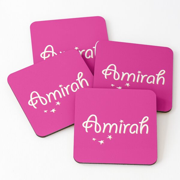 Item preview, My Name is Amirah designed and sold by CharlottePlaceArt.