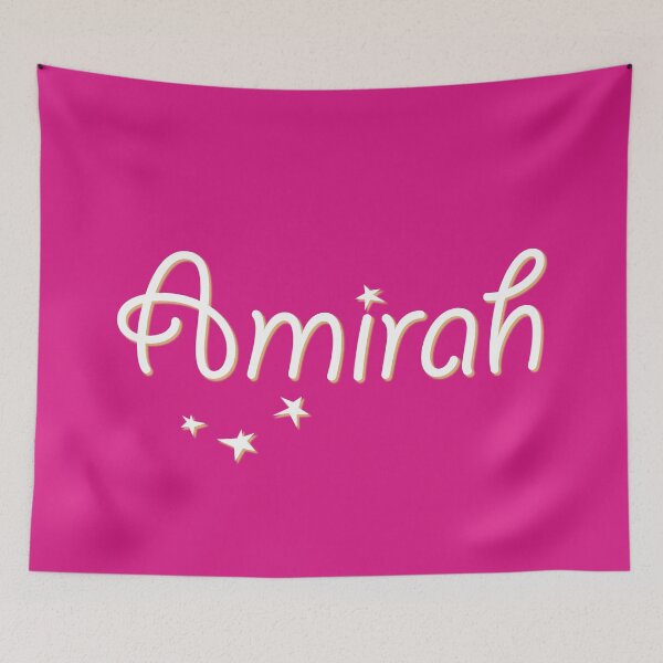 Item preview, My Name is Amirah designed and sold by CharlottePlaceArt.
