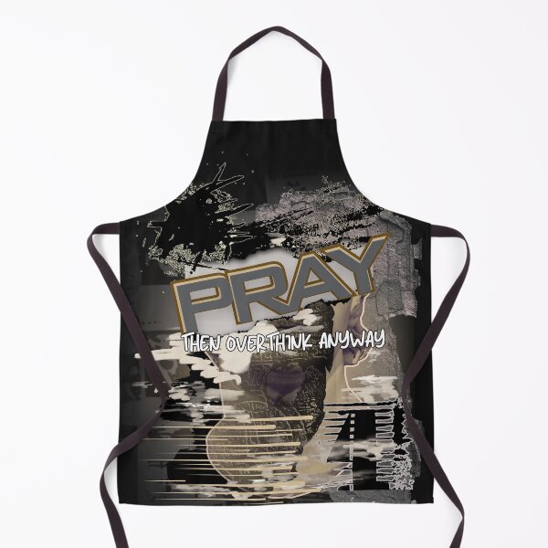 Item preview, Edgy Christian Design- Pray Then Overthink Anyway designed and sold by Ave Imprints.
