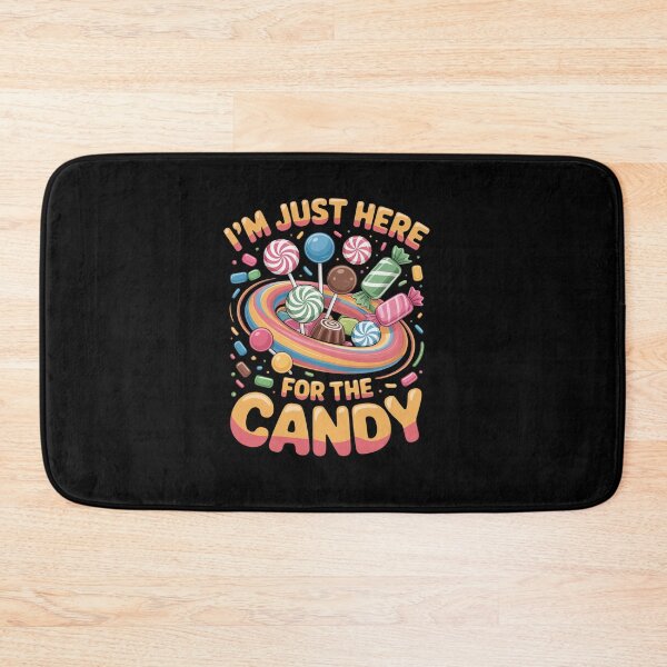 Item preview, I'm Just Here For The Candy Funny Halloween Pun Long designed and sold by namibambam.