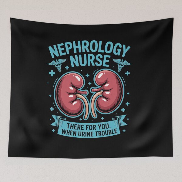 Item preview, Nephrology Nurse - Funny Kidney Nursing Dialysis Nurse Quote designed and sold by TiredPack.