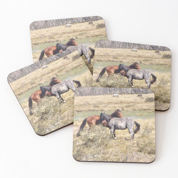 Item preview, Wild Snowy Mountain Brumbies  designed and sold by Ivy's Creations.