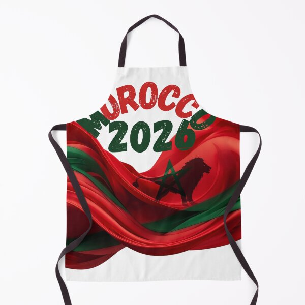 Item preview, Atlas Lion Pride: Abstract Morocco Flag Wave Design. designed and sold by printeGear.