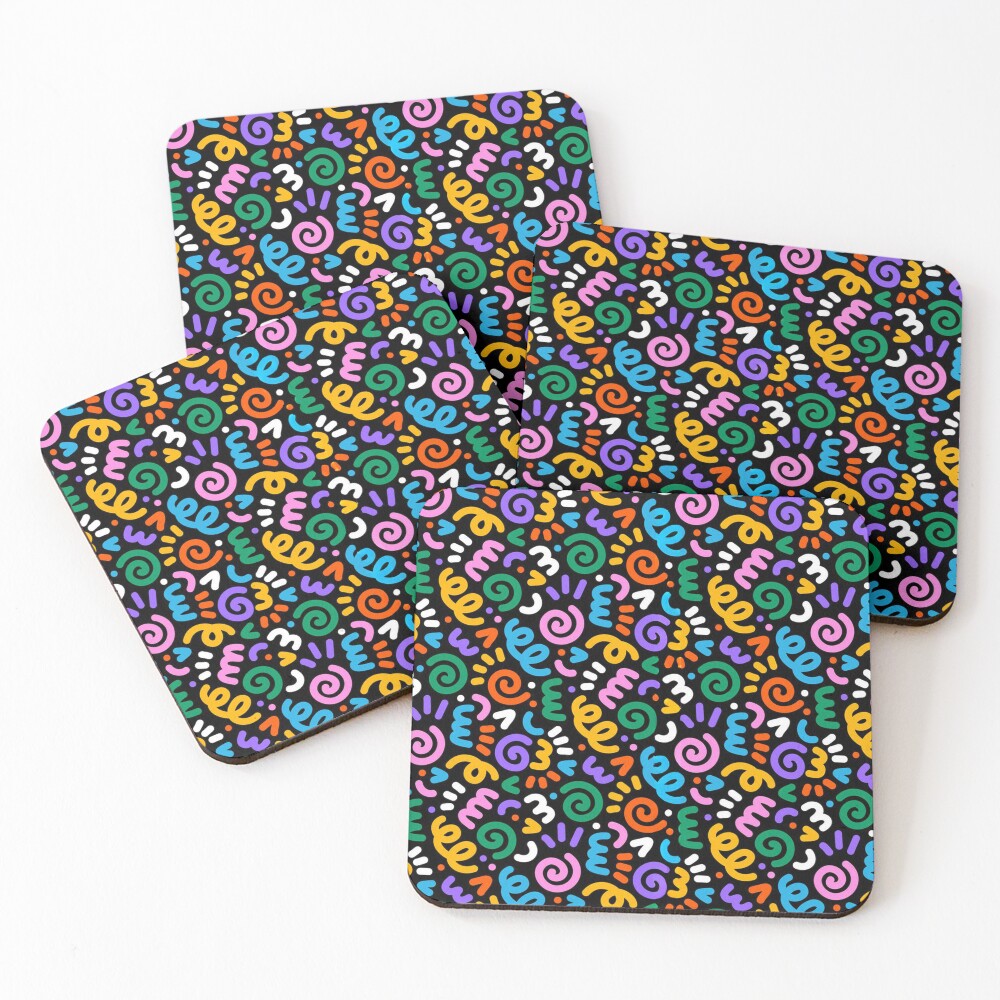 Item preview, Coasters (Set of 4) designed and sold by Lineesh-Kumar.