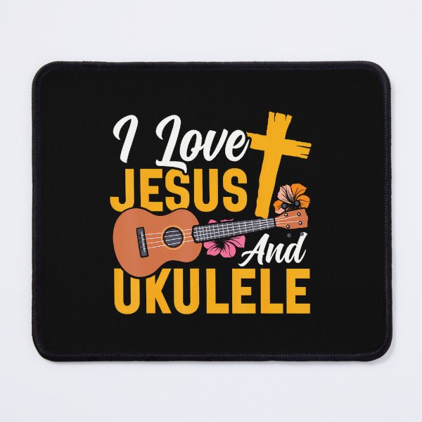 Item preview, Hawaiian Ukulele Uke Jesus Faith Christian I Love Jesus And designed and sold by TerryAnnie.