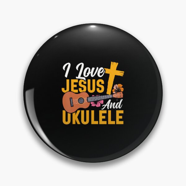 Item preview, Hawaiian Ukulele Uke Jesus Faith Christian I Love Jesus And designed and sold by TerryAnnie.