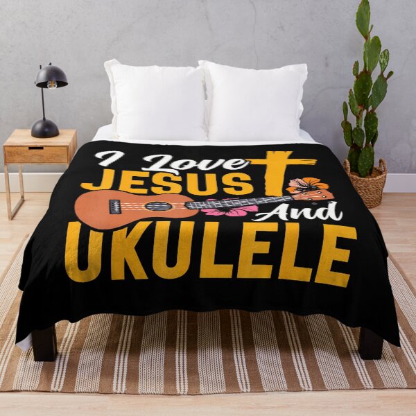 Item preview, Hawaiian Ukulele Uke Jesus Faith Christian I Love Jesus And designed and sold by TerryAnnie.