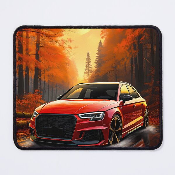 Item preview, Hot hatch machine glowing against deep orange woodland colors designed and sold by RevUpDesign.