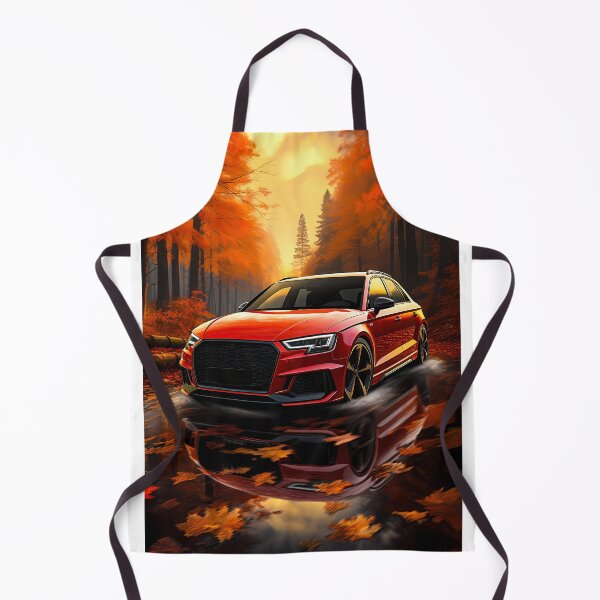Item preview, Hot hatch machine glowing against deep orange woodland colors designed and sold by RevUpDesign.