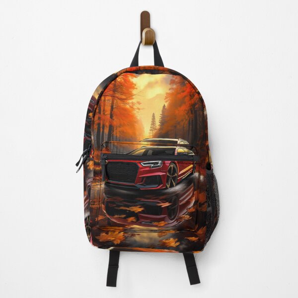 Item preview, Hot hatch machine glowing against deep orange woodland colors designed and sold by RevUpDesign.