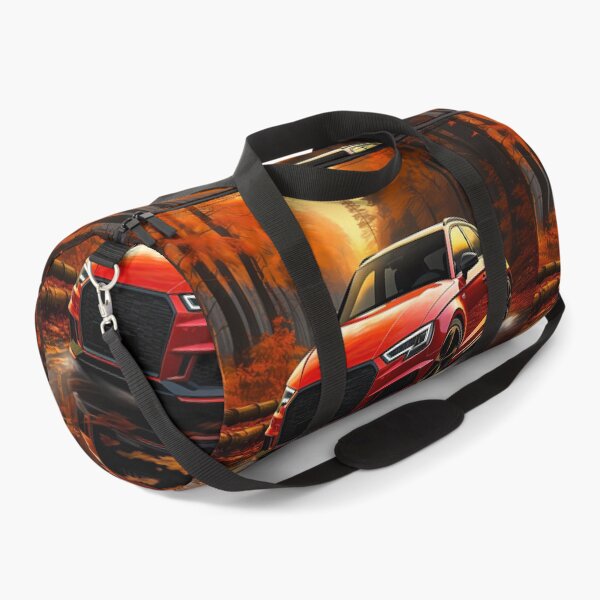 Item preview, Hot hatch machine glowing against deep orange woodland colors designed and sold by RevUpDesign.