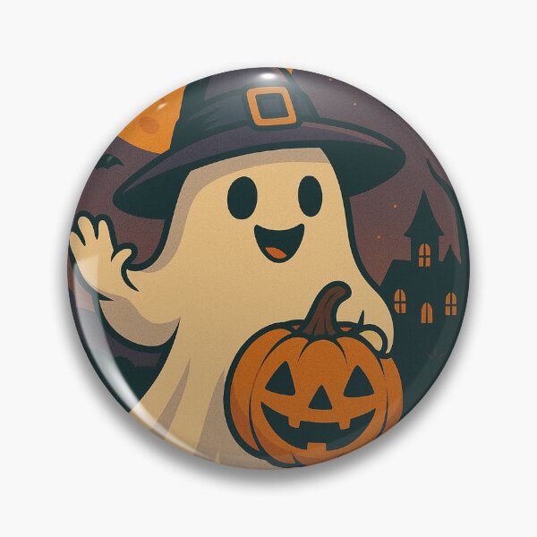 Item preview, Moonlit Ghost and Pumpkin Jack designed and sold by Krfto.