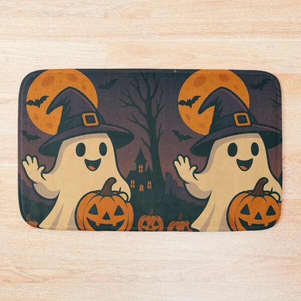 Item preview, Moonlit Ghost and Pumpkin Jack designed and sold by Krfto.