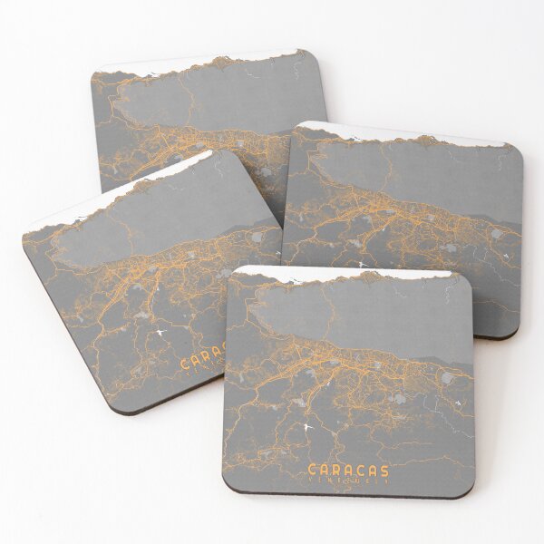Item preview, Caracas City Map of Venezuela - Bauhaus designed and sold by deMAP.