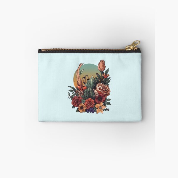 Item preview, Urban Floral Collage: Nature and Industry Art with Roses, Tulip, Bird, and Bridge Silhouette, Neo-Traditional Style designed and sold by HimBoo.