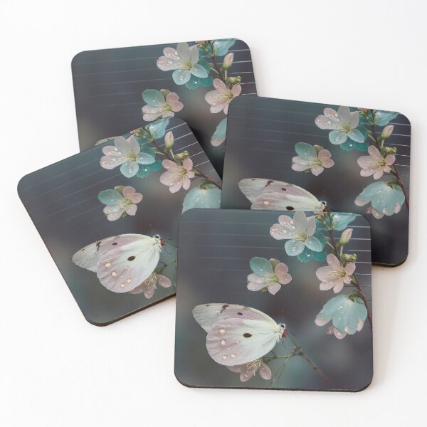 Item preview, Butterfly with Dewy Blosso designed and sold by DavidePoggio.