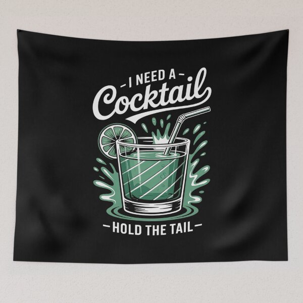 Item preview, I Need a Huge Cocktail Funny Summer Drinking Party Outfits designed and sold by FortuneFull.
