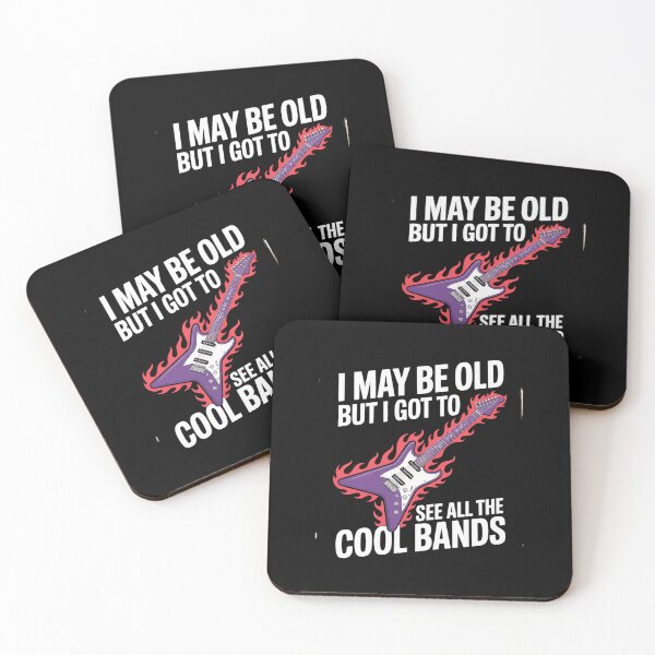 Item preview, I May Be Old But I Got To See All The Cool Bands  designed and sold by HollyBellArtSte.