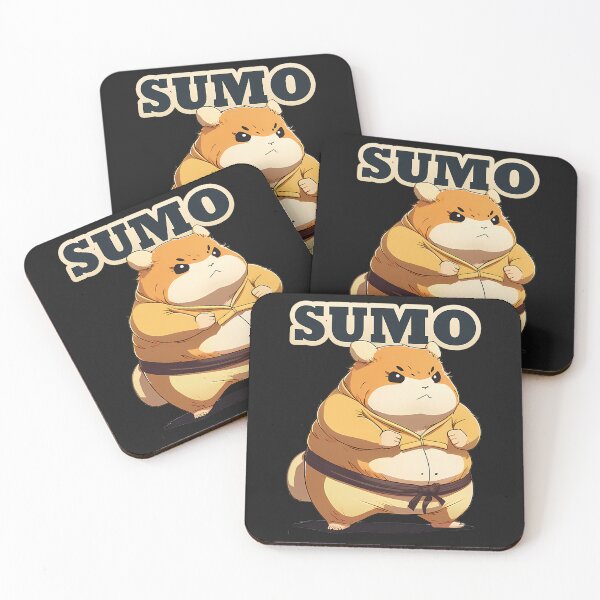 Item preview, Hamster Sumo Wrestler Yokozuna Rikishi Sekitrori designed and sold by KenlynPlaka.