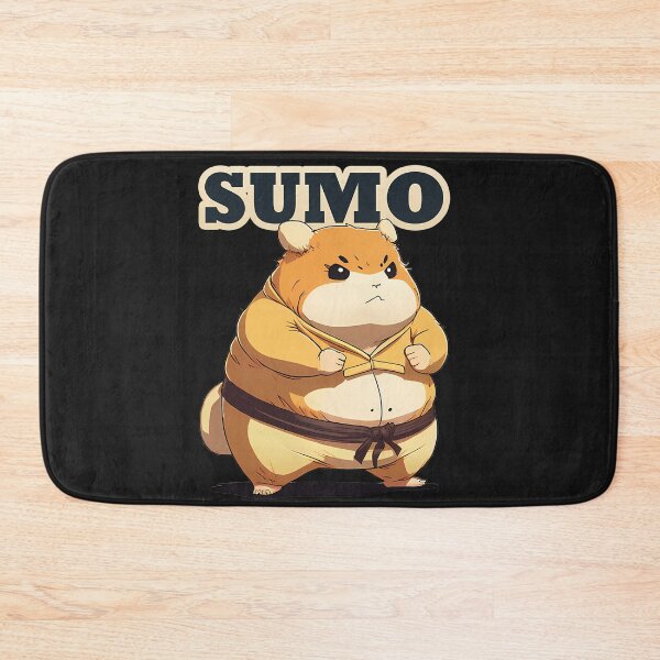 Item preview, Hamster Sumo Wrestler Yokozuna Rikishi Sekitrori designed and sold by KenlynPlaka.