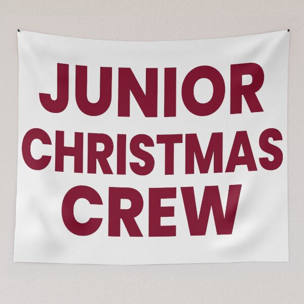 Item preview, Junior Christmas Crew – Matching Family Holiday Shirt designed and sold by Kewessthetic.