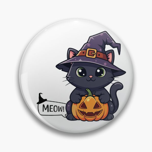 Item preview, Cute Meowing Witch Cat designed and sold by Diksharthic.