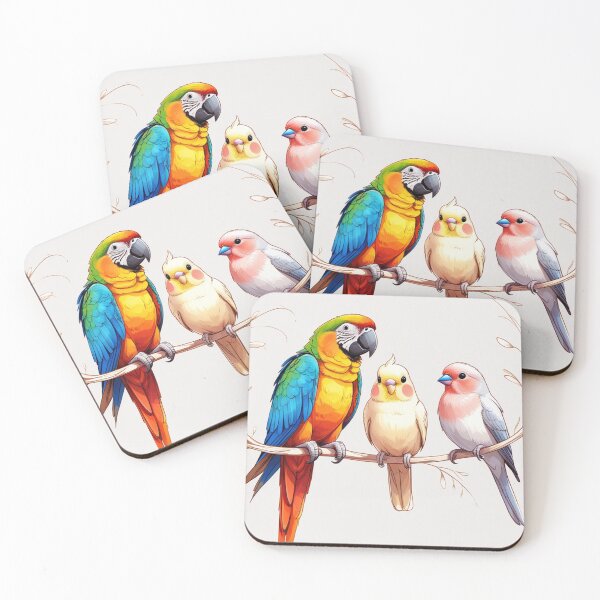 Item preview, Feathered Friends Sketch Trio designed and sold by Velora_art01.
