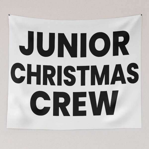 Item preview, Junior Christmas Crew – Matching Family Holiday Shirt designed and sold by Kewessthetic.