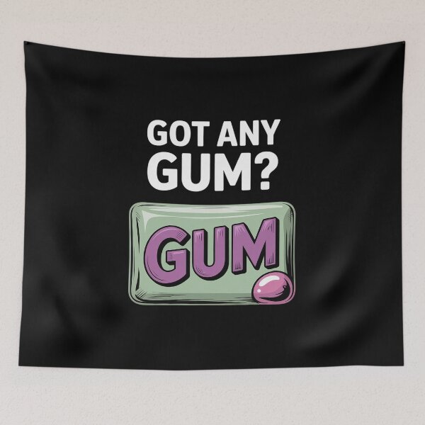 Item preview, Got Any Gum Funny Bubble Gum Chewer designed and sold by HollyBellArtSte.