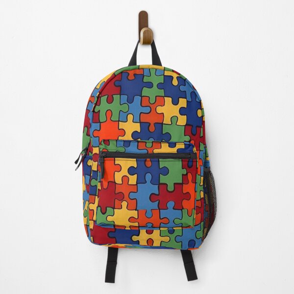 Item preview, Colorful Interlocking Puzzle Pattern designed and sold by Lineesh Kumar.