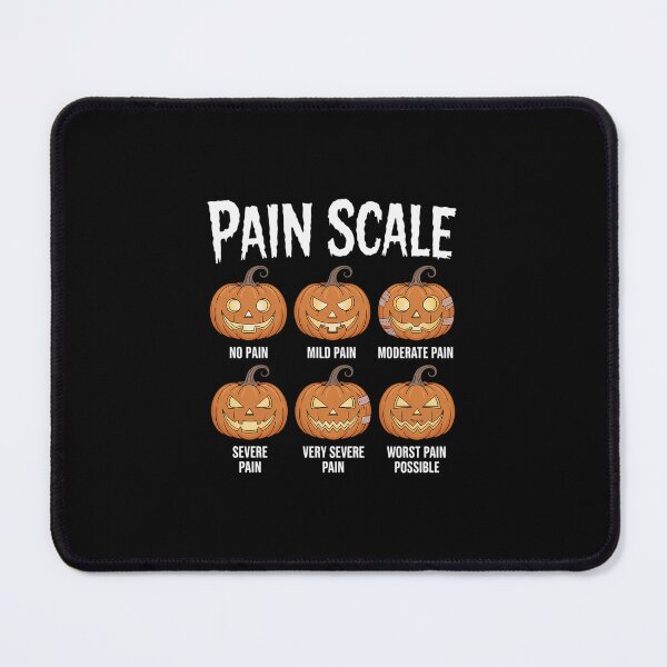 Item preview, Pain Scale Spooky Pumpkin Fall Halloween Trauma Nurse Triage designed and sold by IhanVaanMaArt.