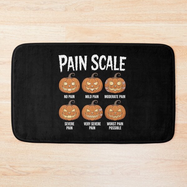 Item preview, Pain Scale Spooky Pumpkin Fall Halloween Trauma Nurse Triage designed and sold by IhanVaanMaArt.